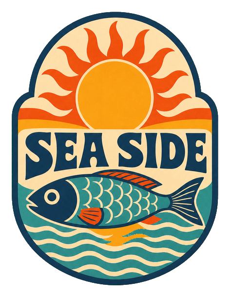 Preview for Sea Side Retro Sticker