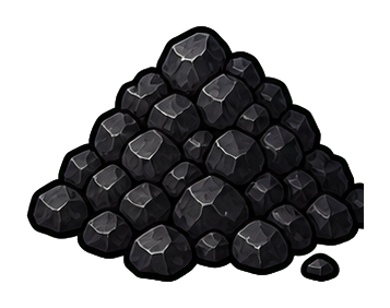 Preview for Coal Pile Sticker Graphic For Pizap Designs