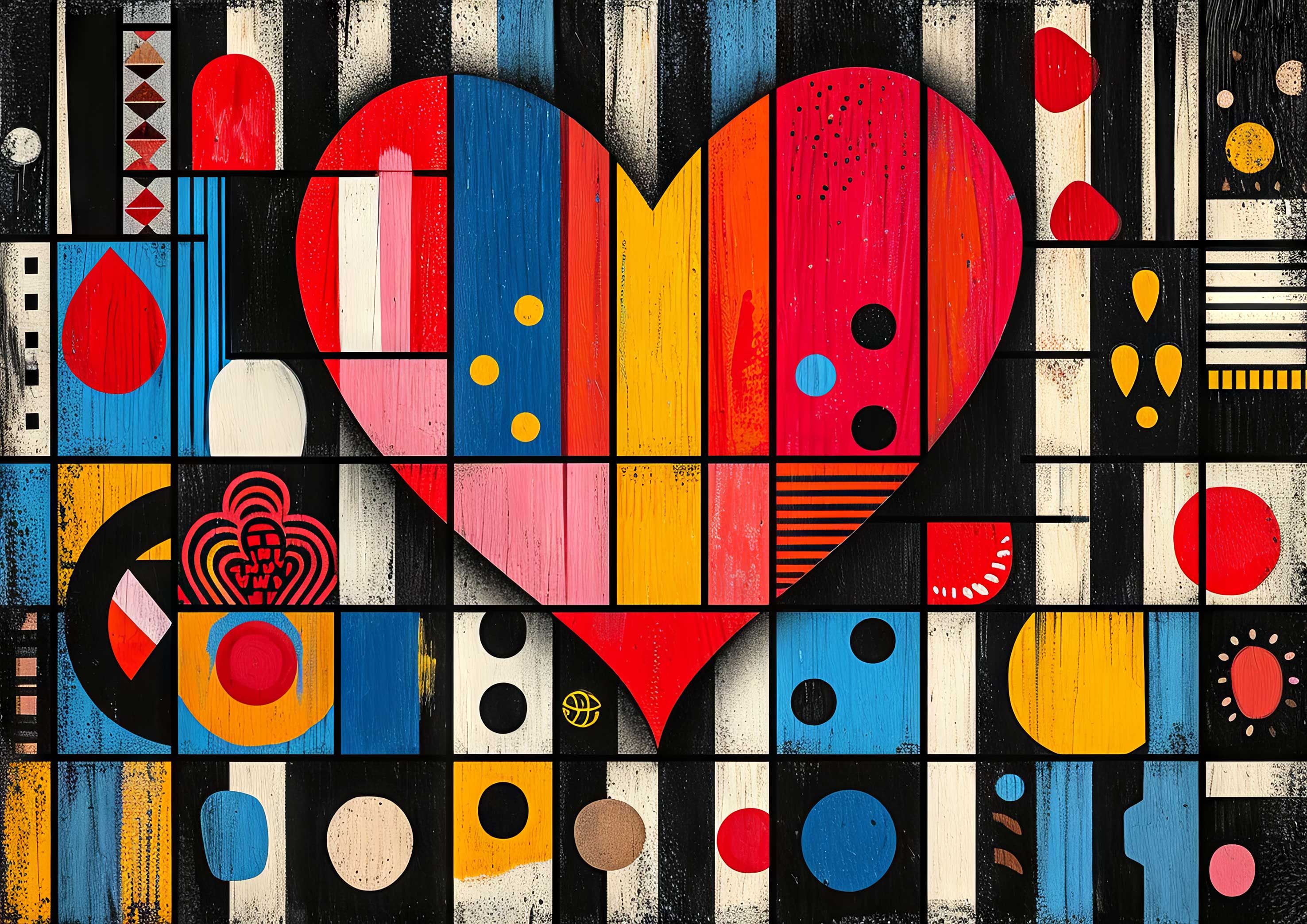 Preview for Colorful-heart-art-love-background-35cff