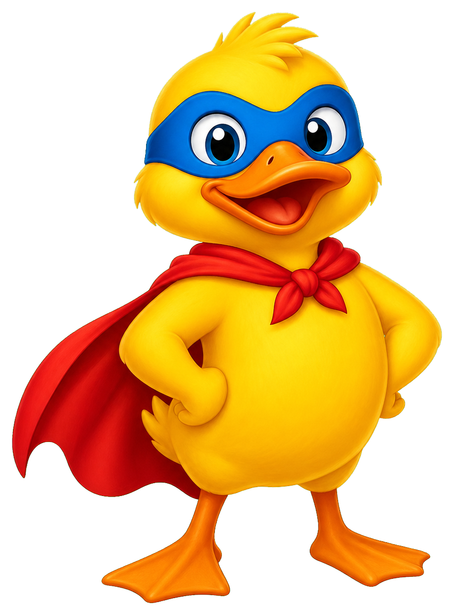 Preview for Super Duck Sticker Graphic