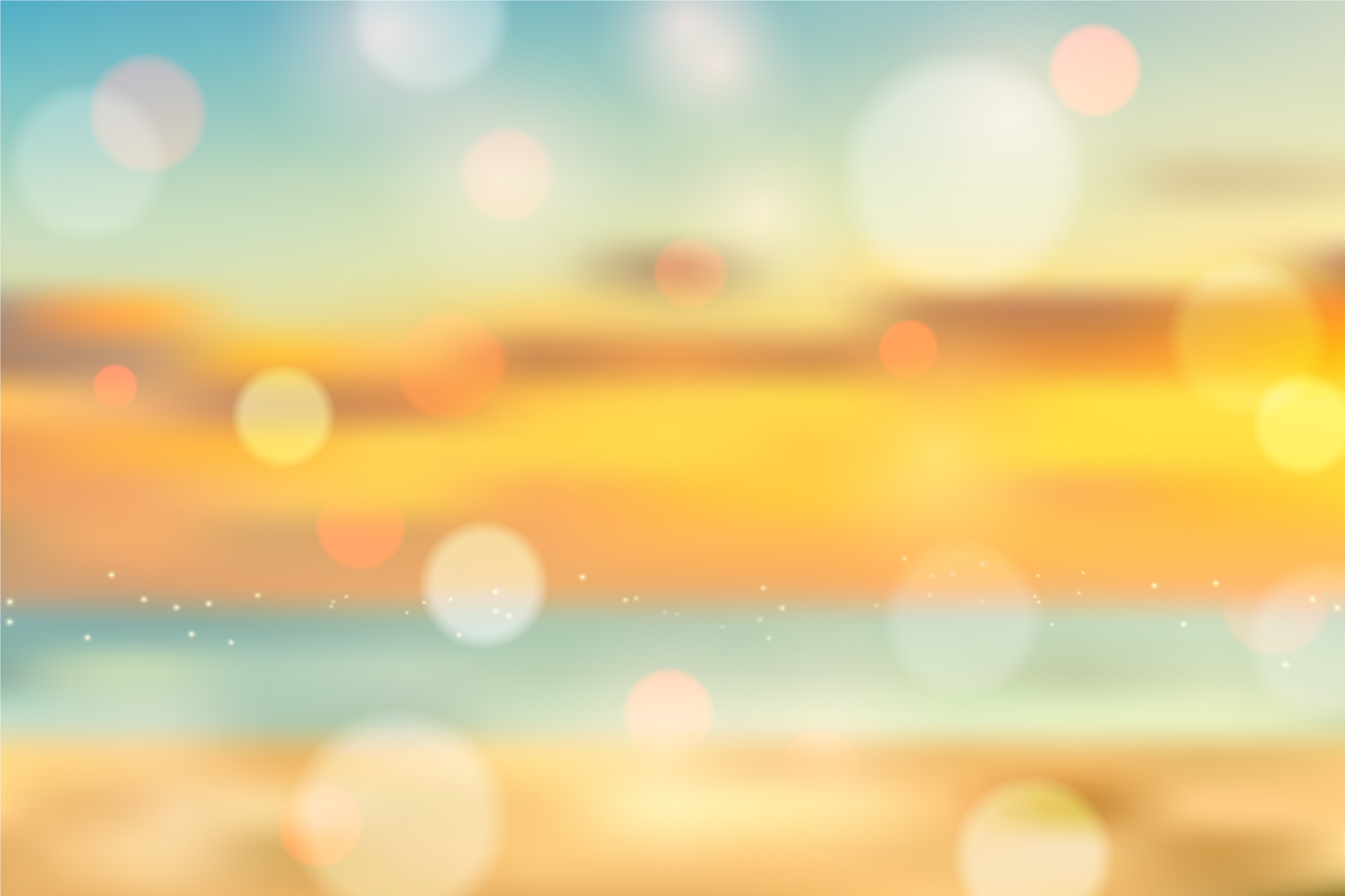 Preview for Serene-beach-sunset-bokeh-summer-background-cf1e6