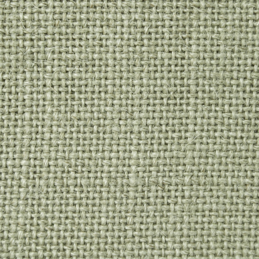 Close-up of a neutral woven linen fabric texture