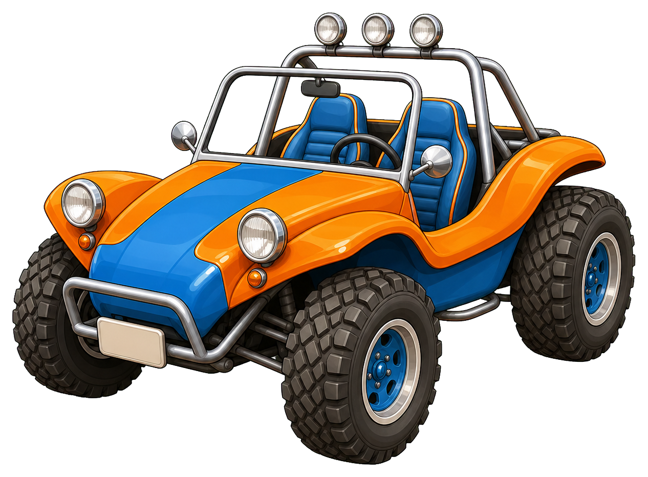 Preview for Beach Buggy Car Sticker