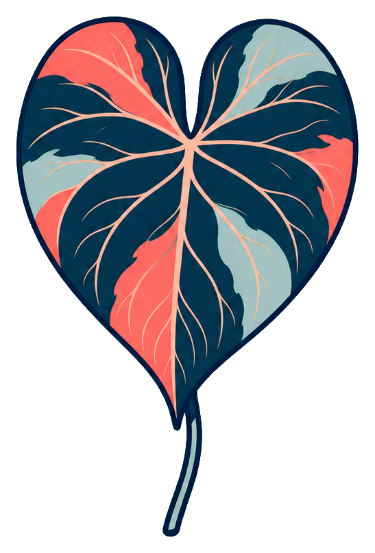 Preview for Heart Philodendron Sticker