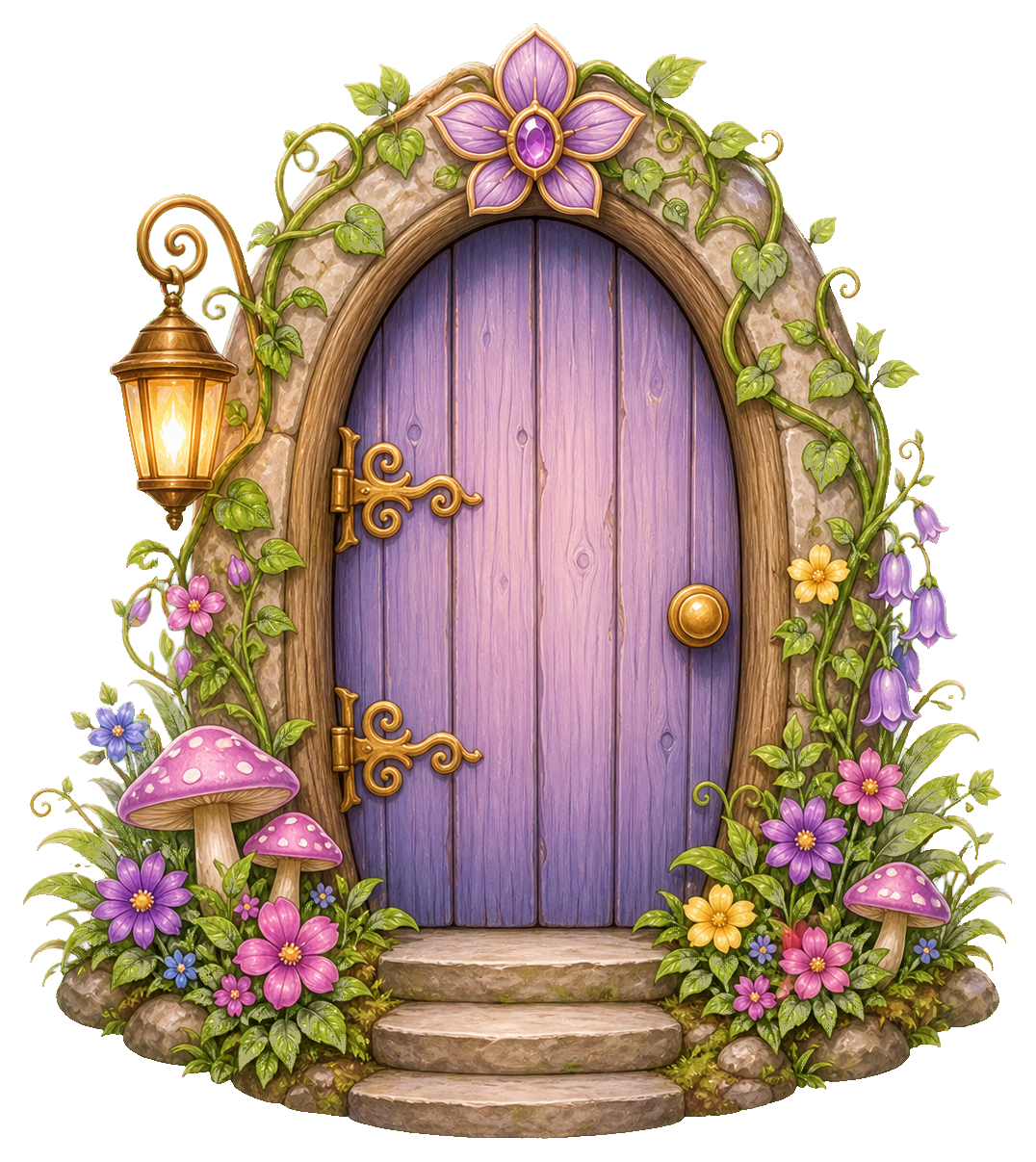 Preview for Fairy Garden Door Sticker