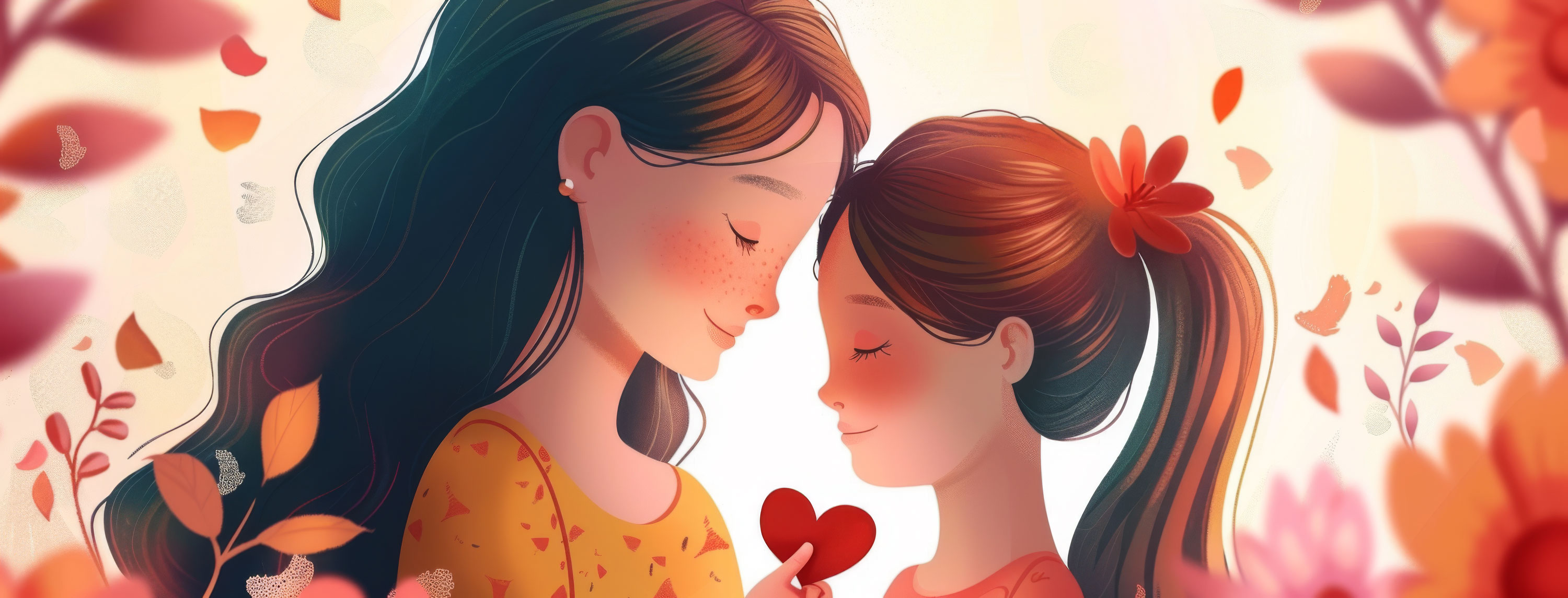 Preview for Mother-daughter-autumn-bonding-mothers-day-background-20d09