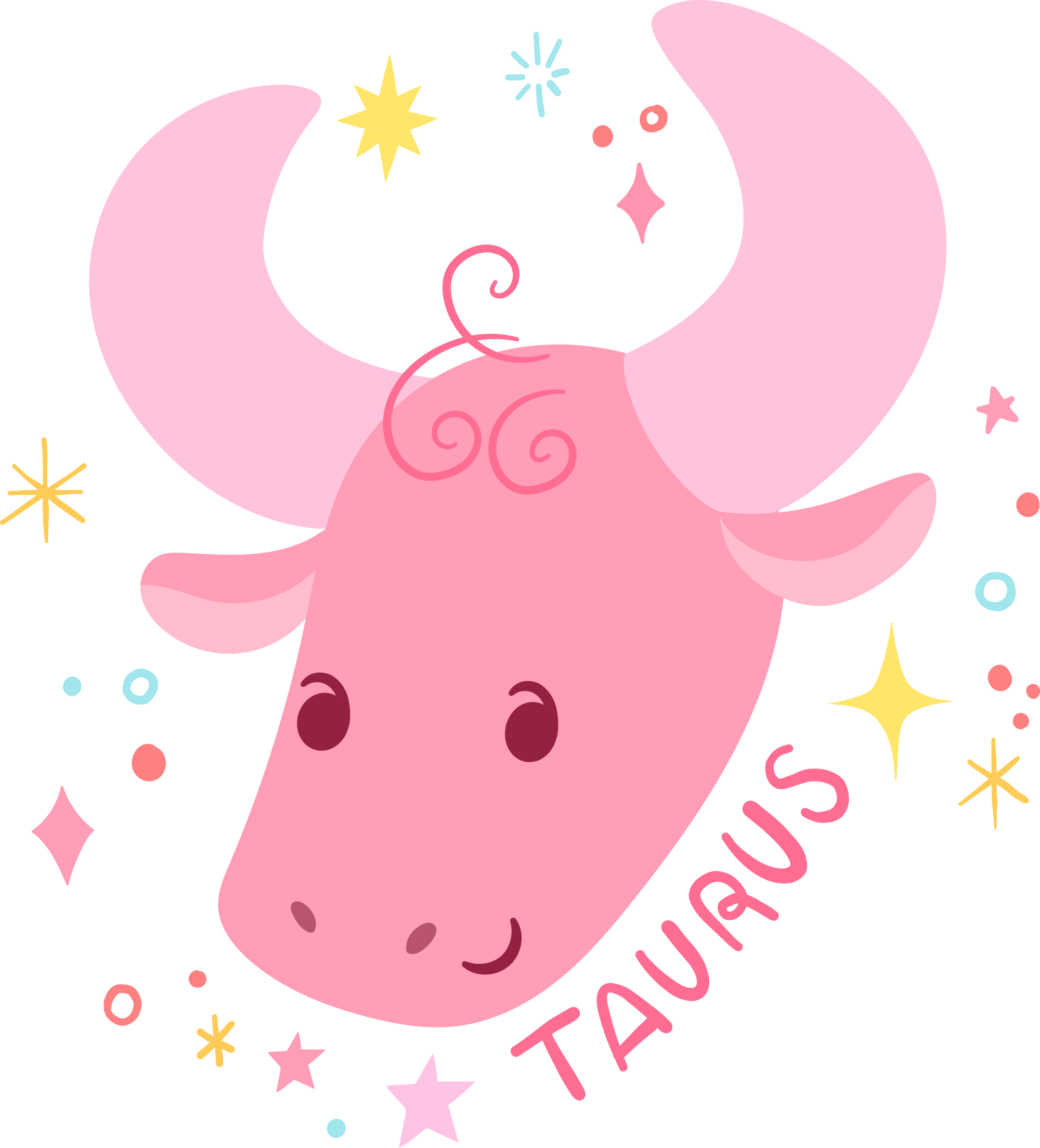 Preview for Taurus-zodiac-illustration-sticker-03d79