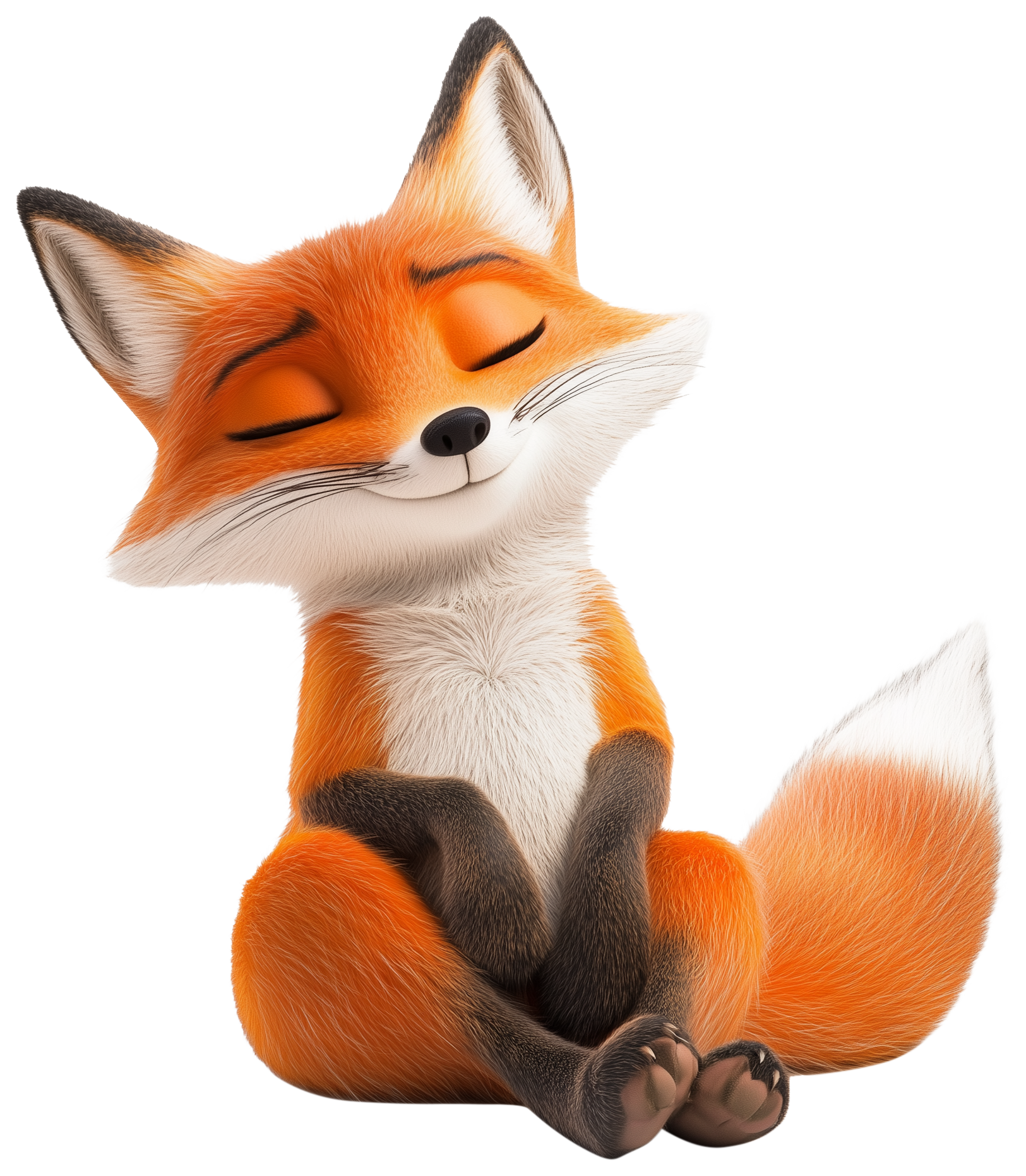 Preview for Cute Fox Emoji Sticker