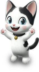 Preview for Cartoon-cat-illustration-animal-sticker-2ce3c