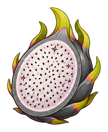 Preview for Dragon Fruit Half Sticker