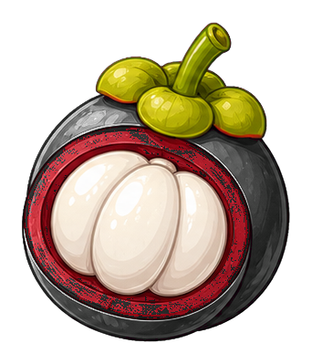 Preview for Open Mangosteen Sticker Graphic
