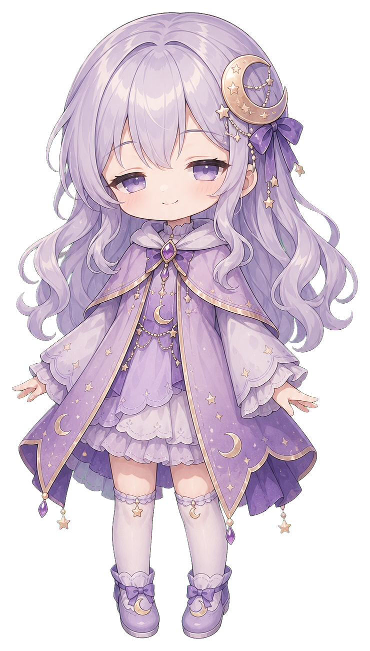 Preview for Chibi Moon Sprite Sticker