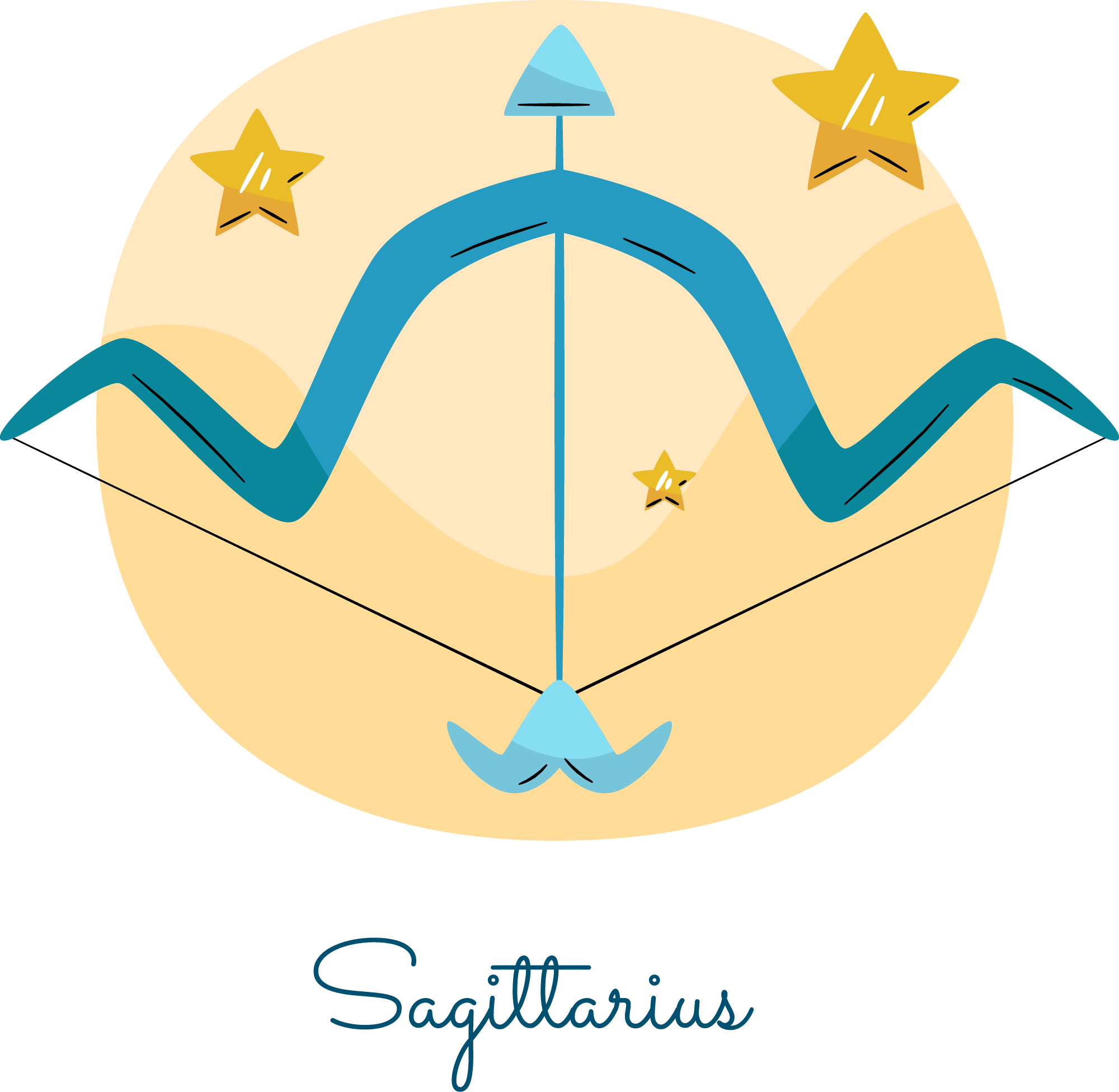 Preview for Sagittarius-zodiac-sign-sticker-95604
