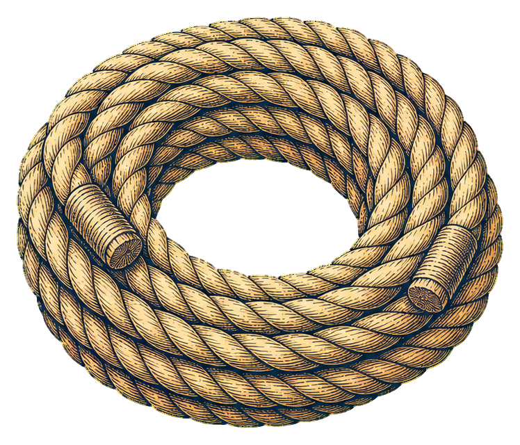 Preview for Engraved Nautical Objects Rope Coil