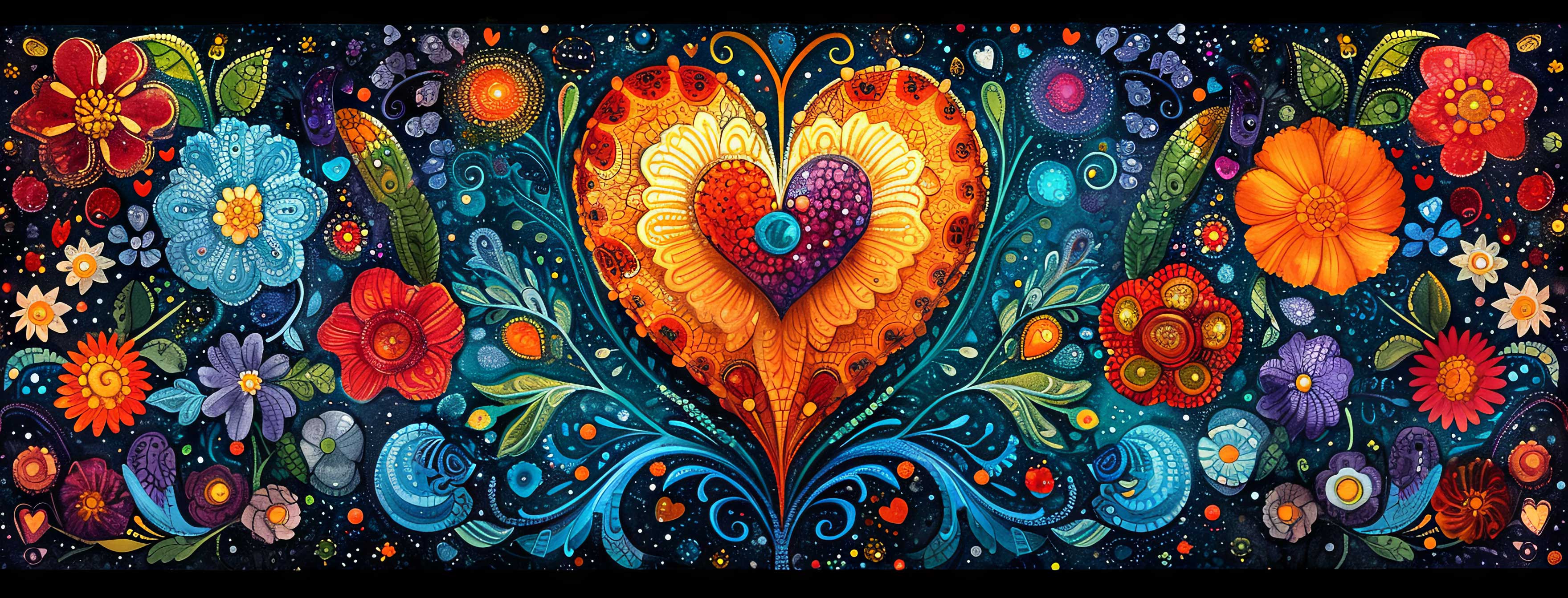 Preview for Floral-heart-design-heart-cover-background-d09fb