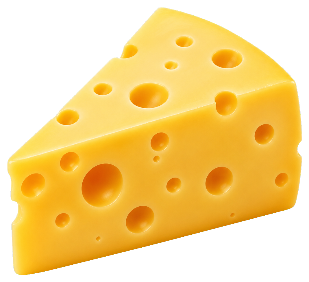 Preview for Cheese Wedge Sticker Graphic