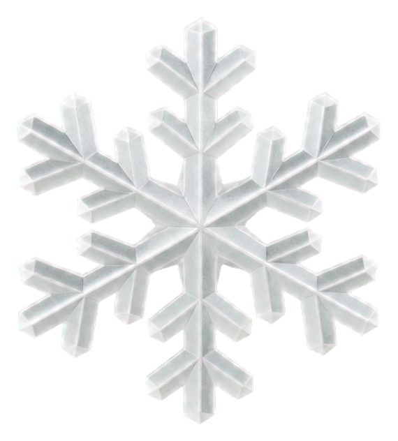 Preview for Snowflake Sticker For Photos And Designs