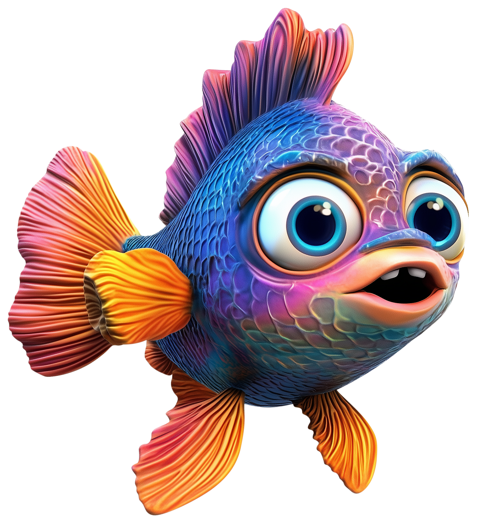 Preview for Cute Goldfish Emoji Sticker
