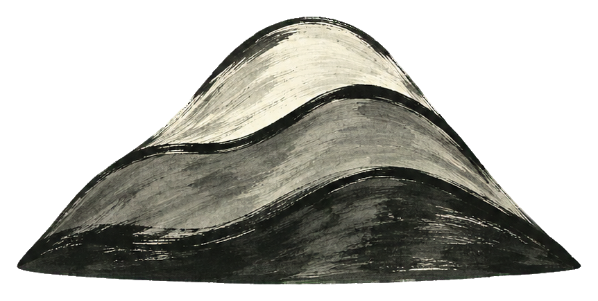 Preview for Ink Wash Mountains Rounded Hill