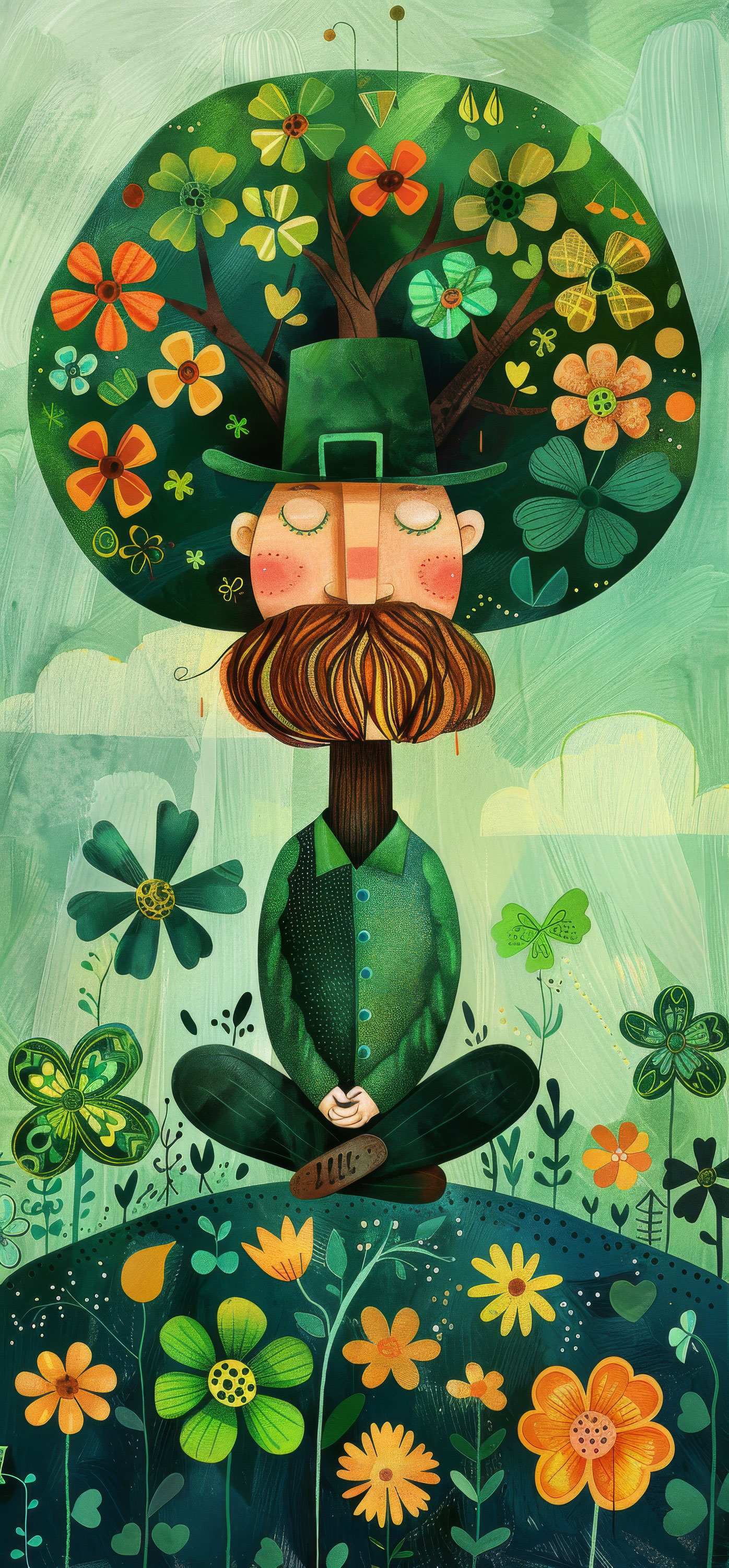 Preview for Lucky-leprechaun-meditation-st-patricks-background-ed084