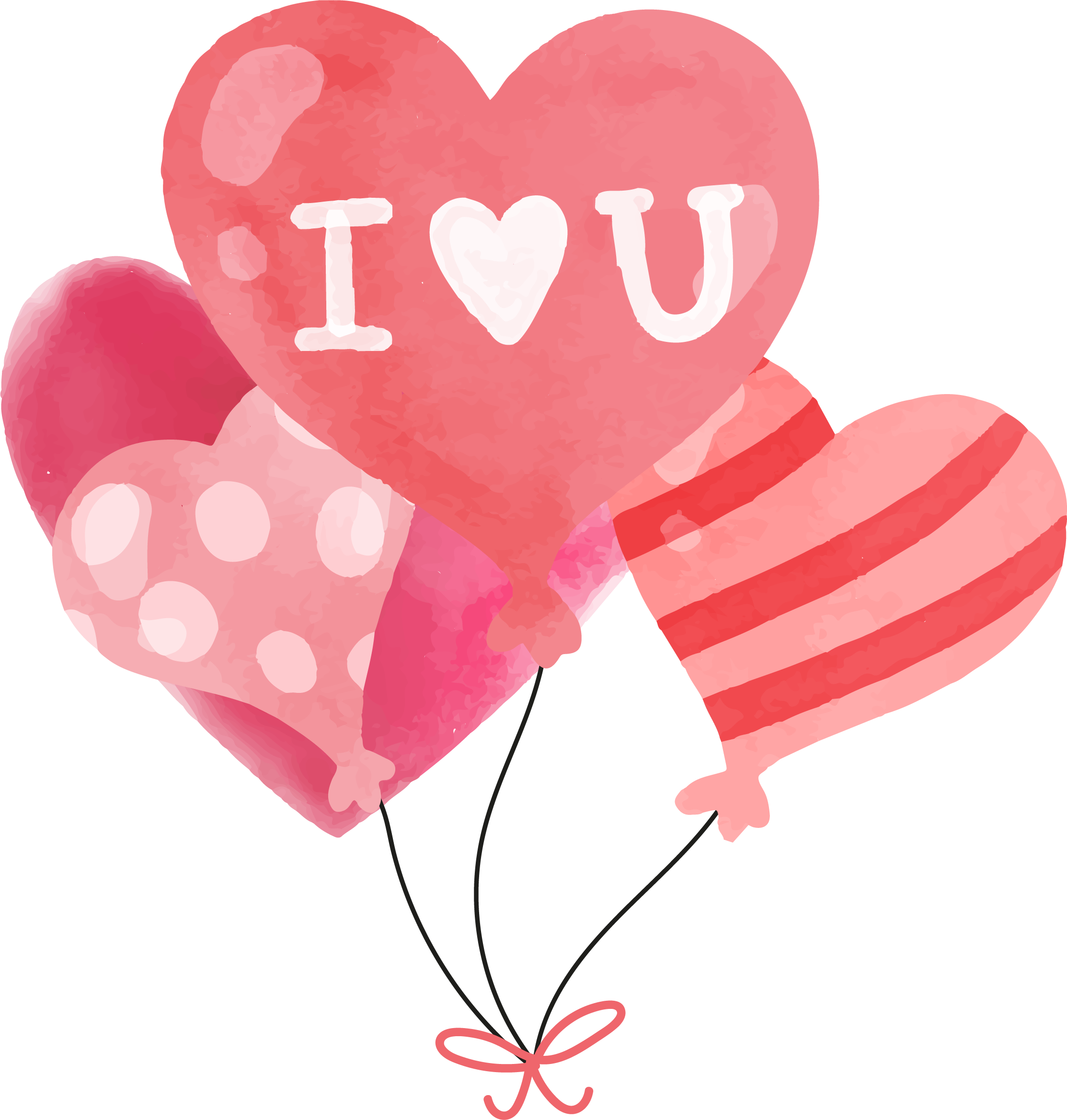 Preview for Valentines-day-heart-balloons-watercolor-love-sticker-892a7