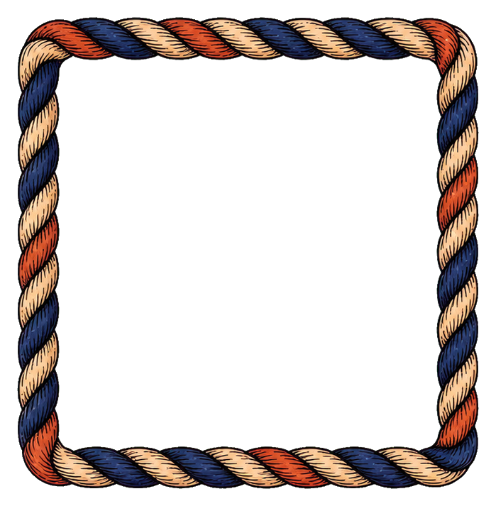 Preview for Twisted Rope Square Sticker