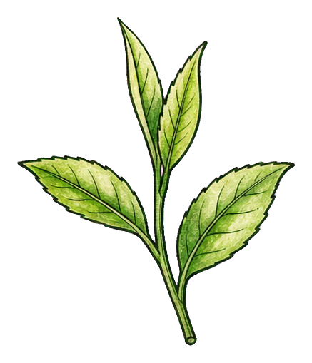 Preview for Tea Leaf Sprig Sticker