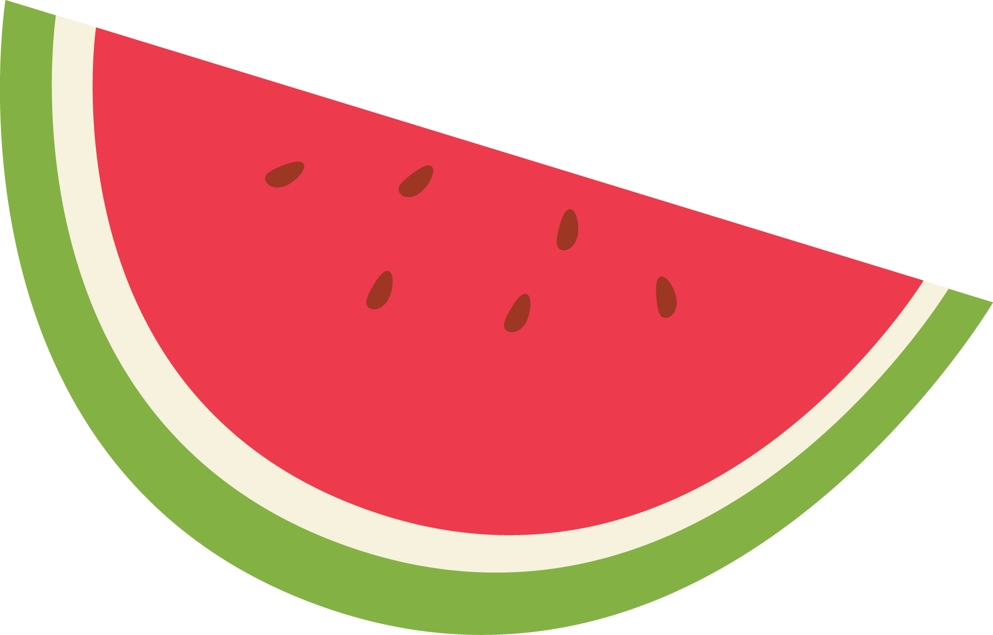 Preview for Cartoon-watermelon-slice-illustration-summer-sticker-089cd