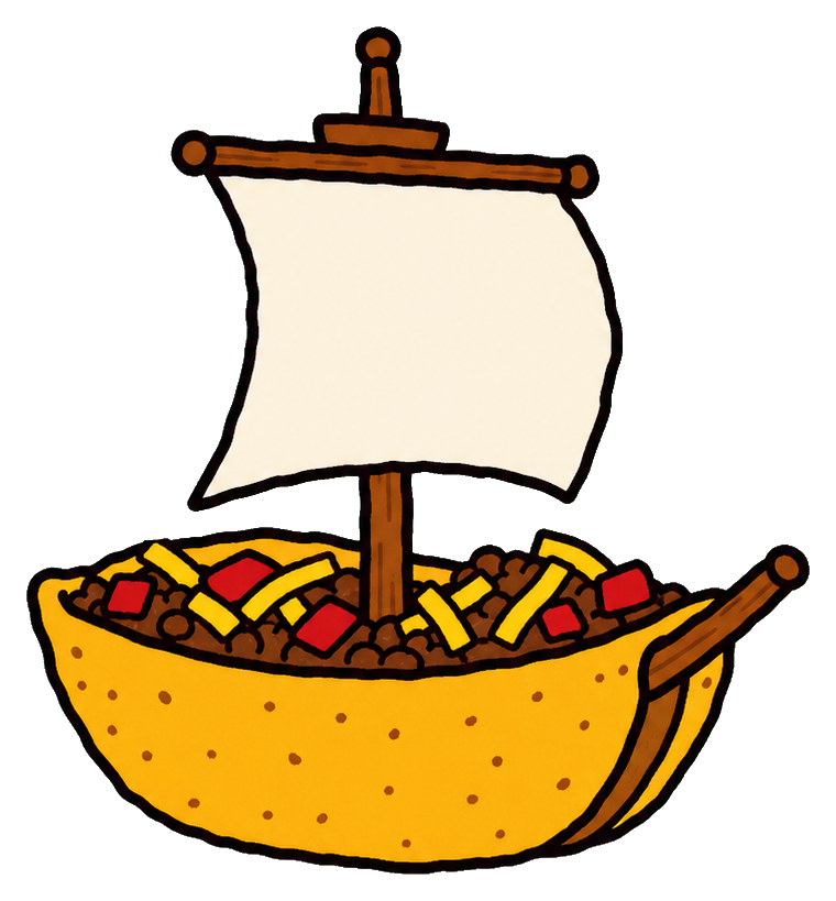 Preview for Taco Pirate Ship Sticker