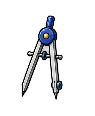 Preview for Geometry Compass Sticker