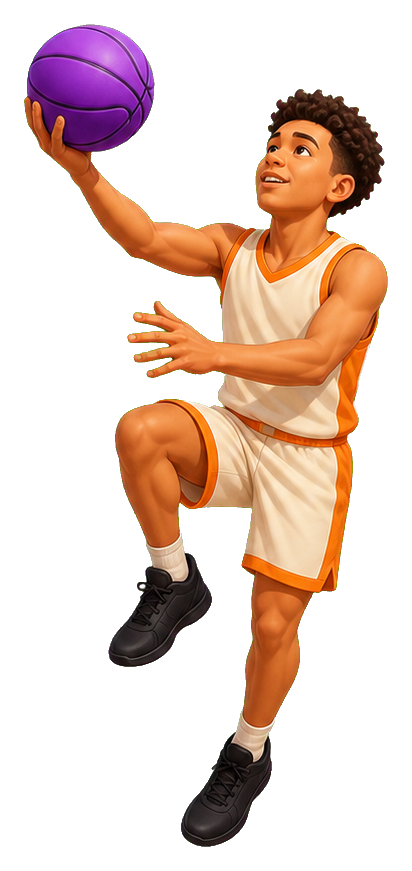 Preview for Layup Player Basketball Sticker