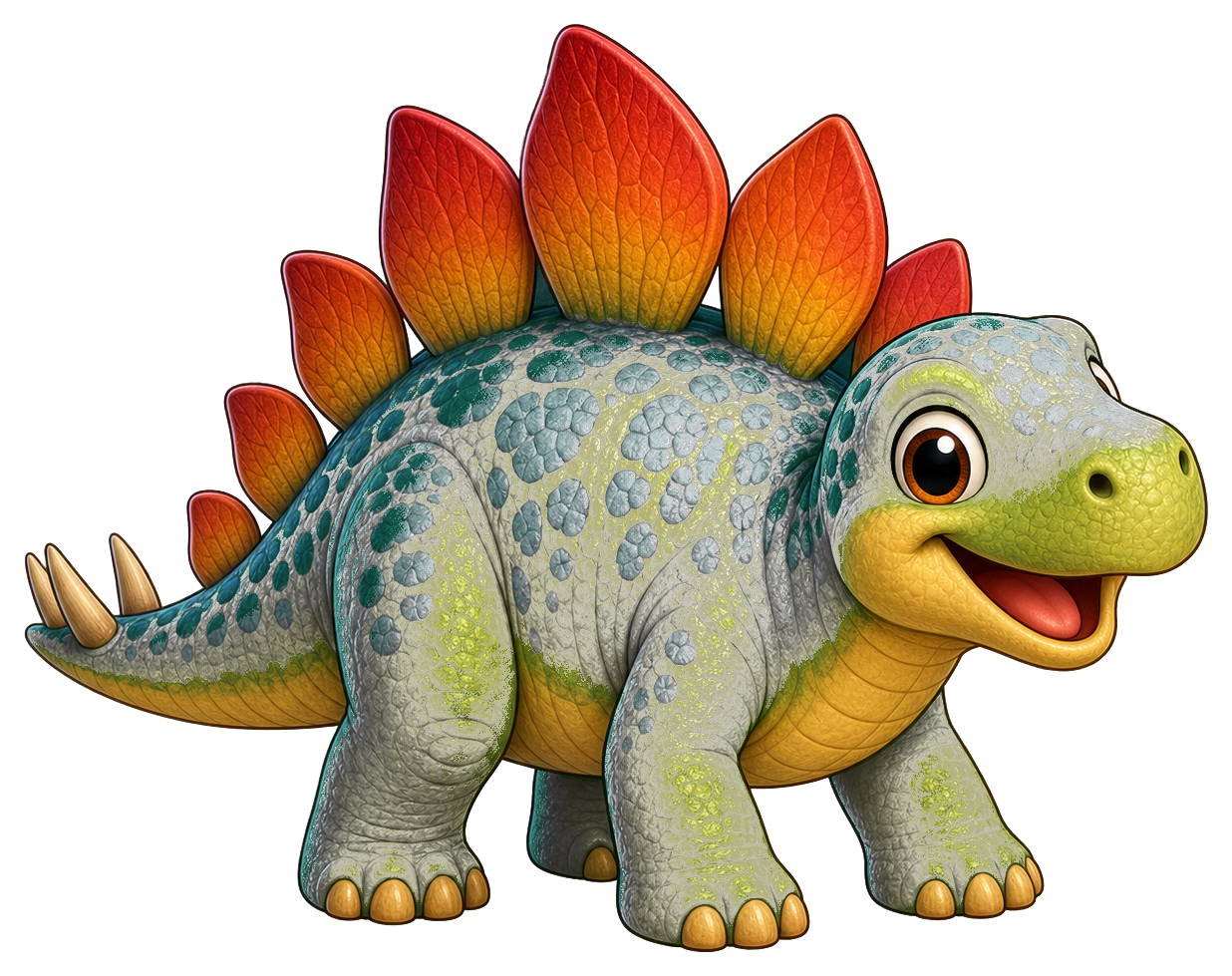 Preview for Stegosaurus Dinosaur Sticker