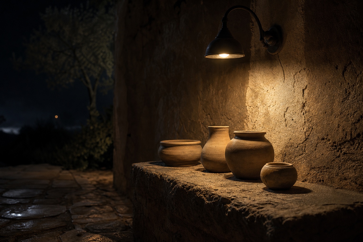 Preview for Isolated Night Light Clay Ledge Background