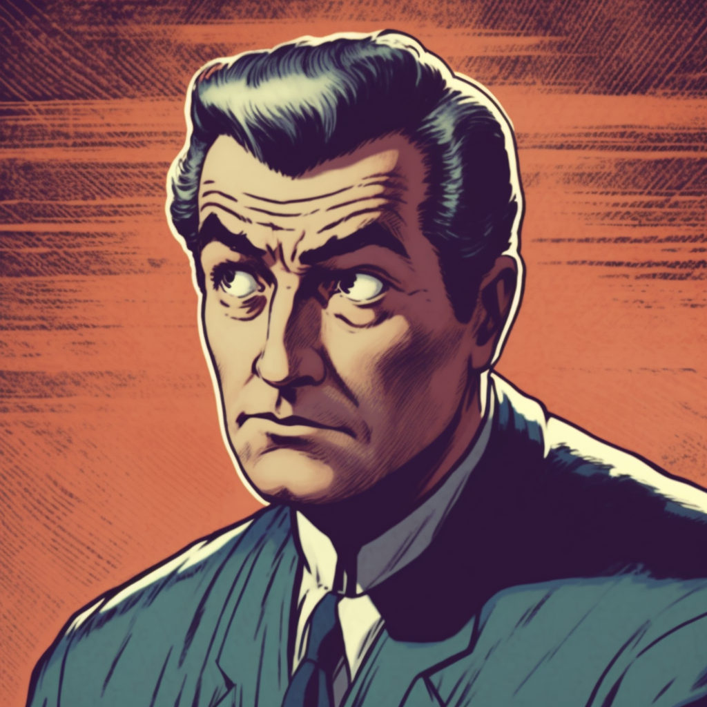 Preview for Illustrated-portrait-of-man-vintage-meme-background-a6217