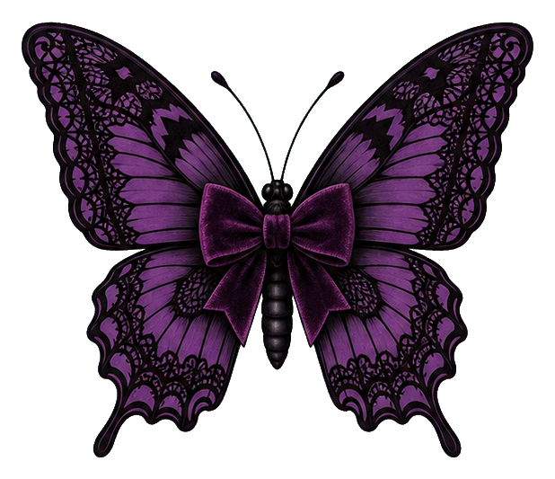 Preview for Velvet Bow Butterfly Sticker