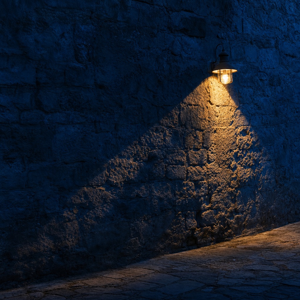 Preview for Blue Stone Night Wall Background