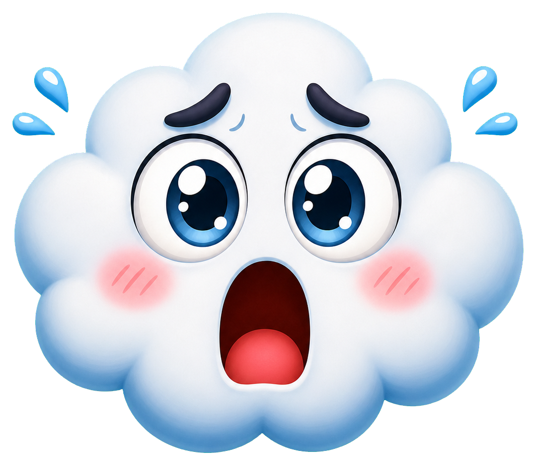 Preview for Gasp Cloud Face Sticker