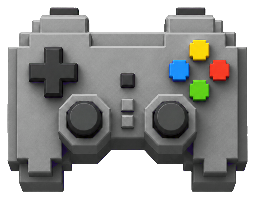 Preview for Blocky Game Controller Sticker