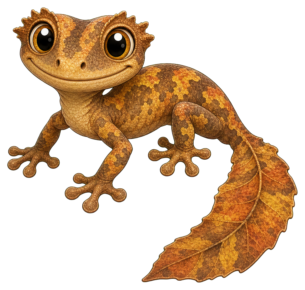 Preview for Leaf Tailed Gecko Sticker