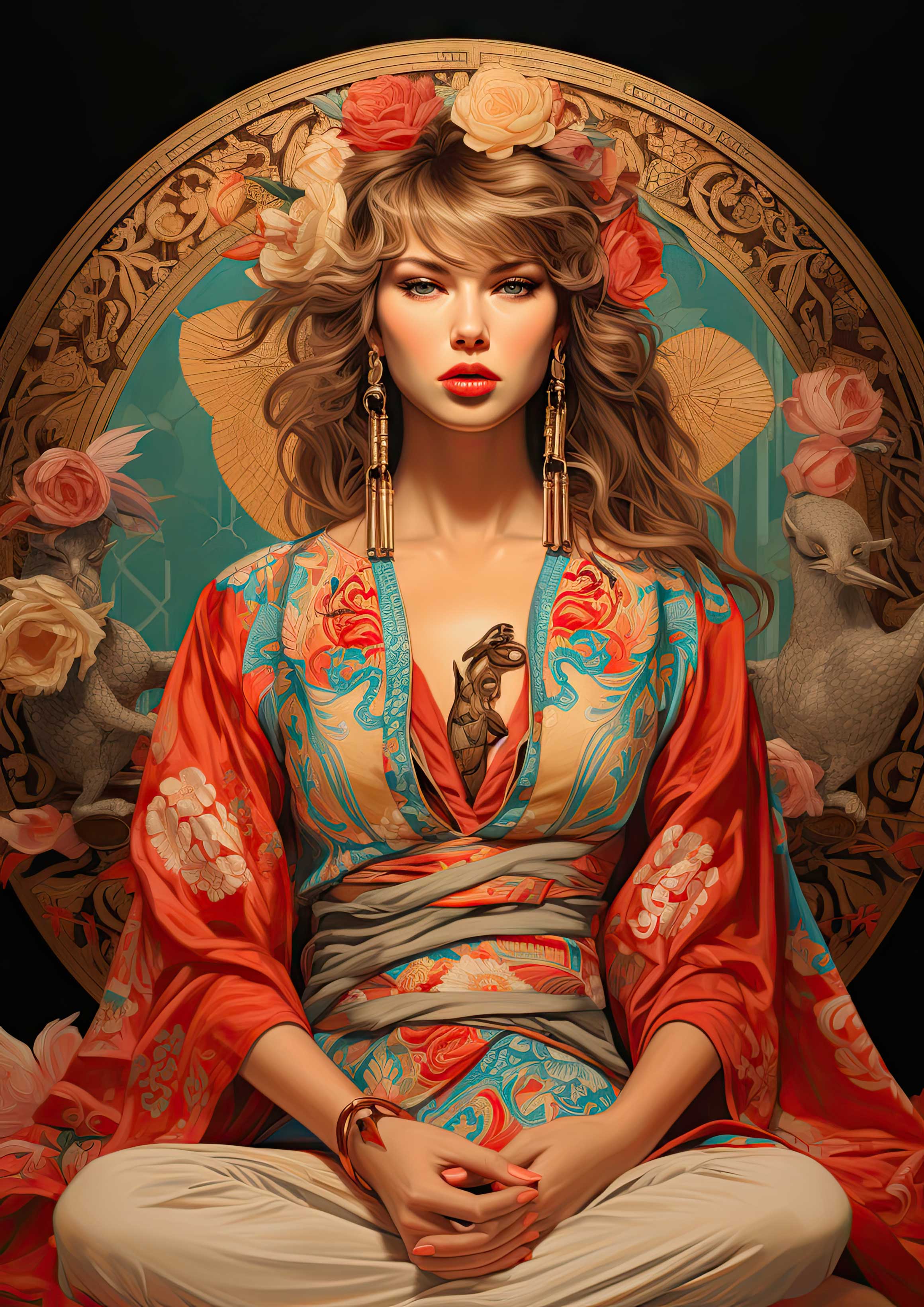 Preview for Serene-woman-meditation-taylor-swift-background-d31a1