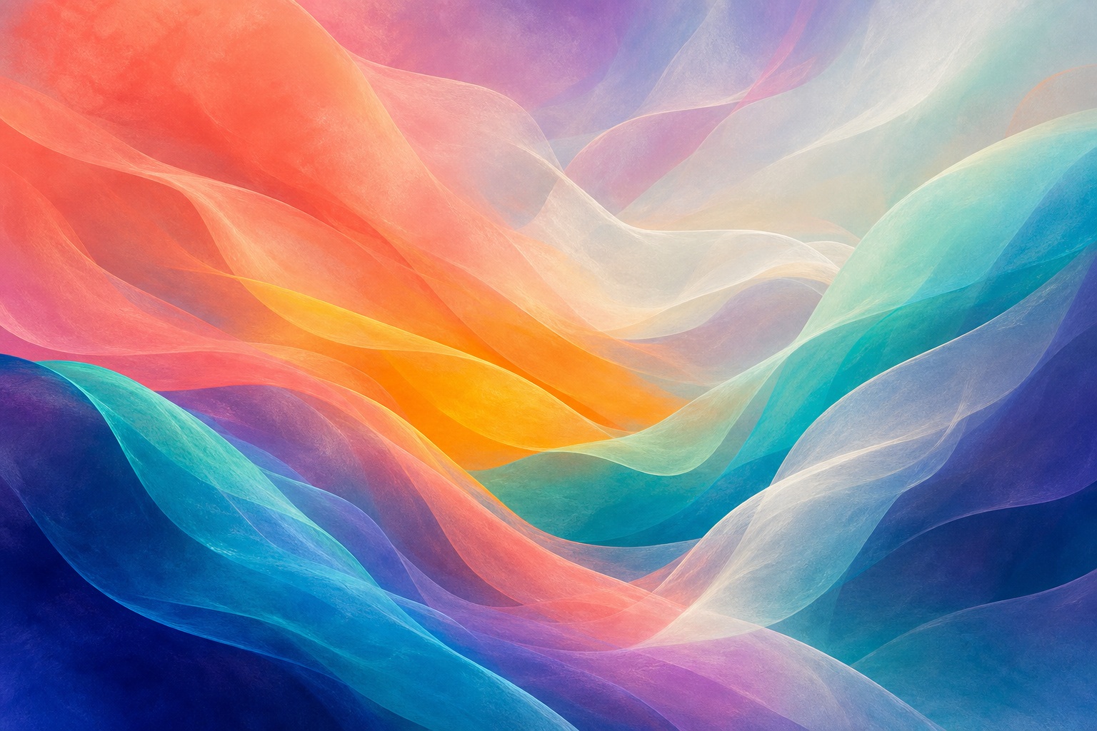 Preview for Abstract Chromatic Ribbon Background