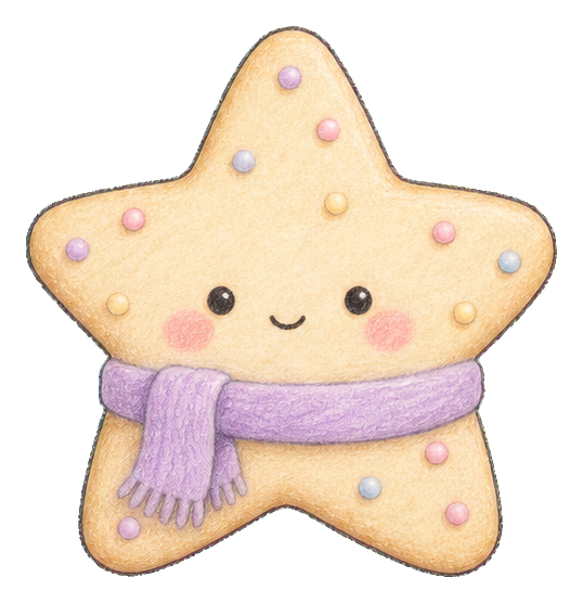 Preview for Sugar Cookie Star Sticker Graphic