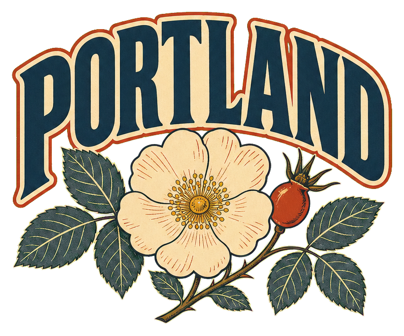 Preview for Portland Rose Sticker