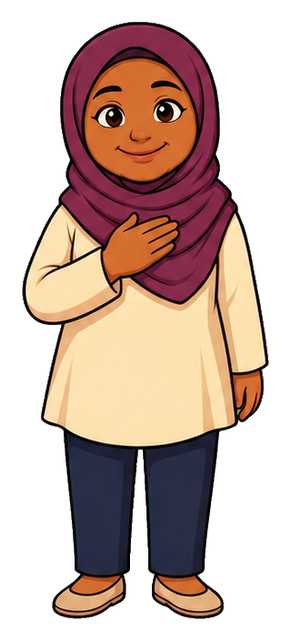 Preview for Grateful Hijabi Woman Sticker