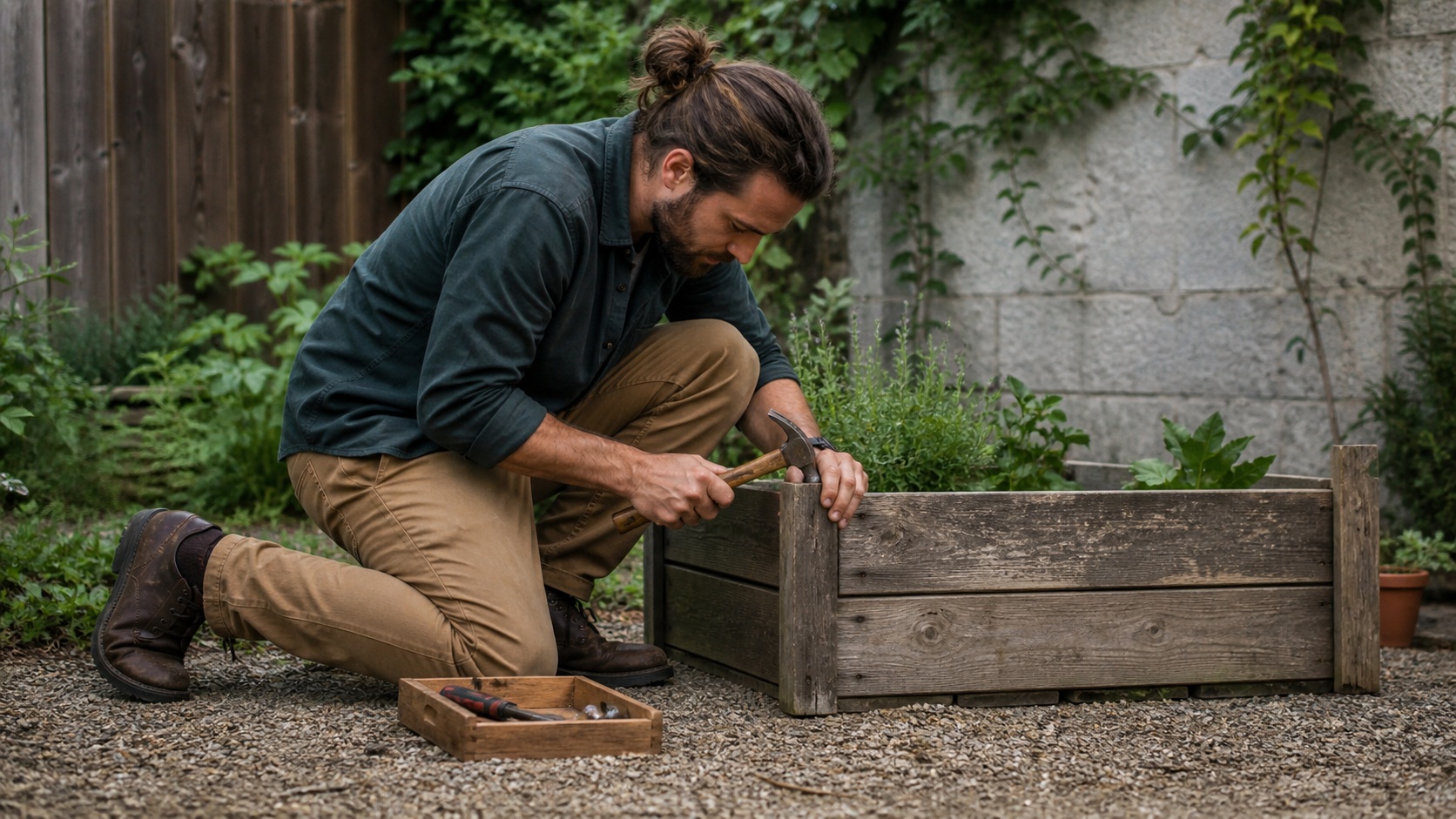 Preview for Planter Repair Community Garden Background