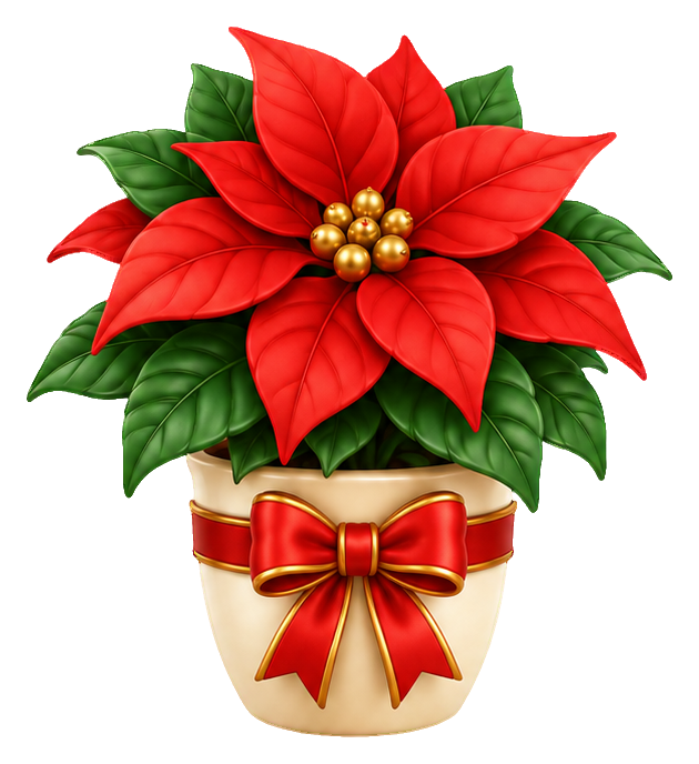 Preview for 3d Christmas Poinsettia