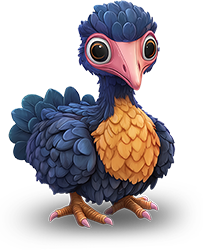 Preview for Dodo-bird-cartoon-illustration-animal-sticker-9f639
