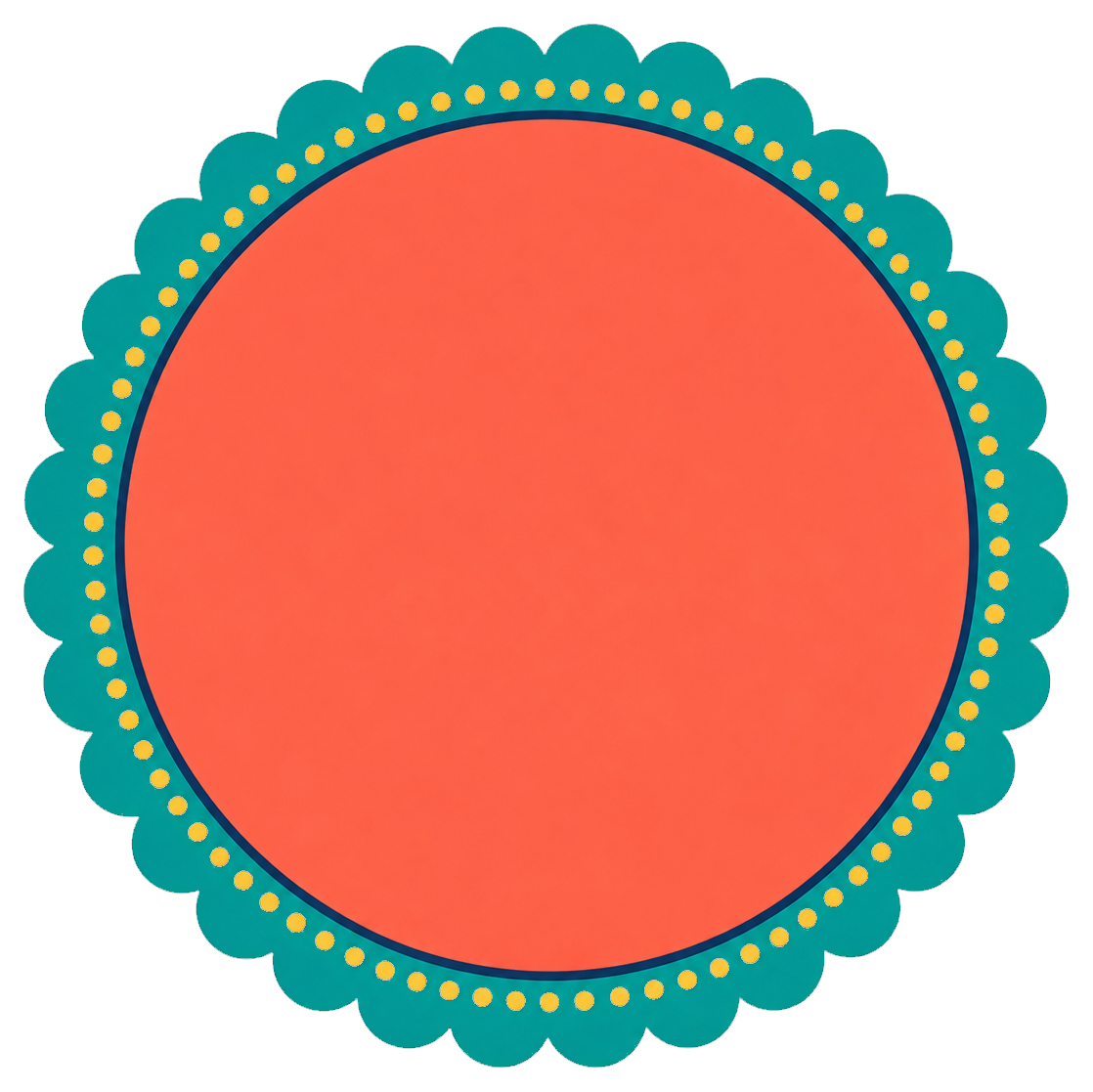 Preview for Blank Badge Seal Sticker