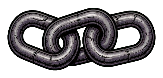 Preview for Chain Link Sticker For Dark Aesthetic Designs