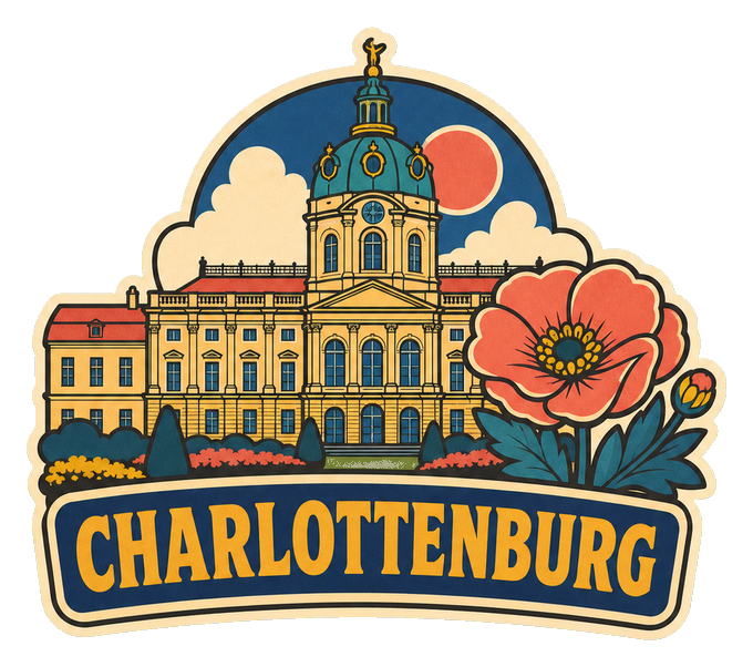 Preview for Charlottenburg Berlin Illustrated Sticker